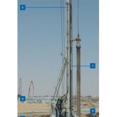 Máy khoan cọc nhồi thủy lực Italy Soilmec SR-60 