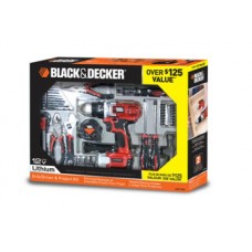 10.8V Li-On Máy khoan vặn vít kèm 60 chi tiết Black and Decker EGBL108PK