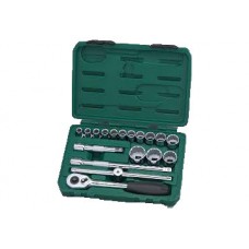 1/2" Bộ tuýp 18 chi tiết Sata 09-204 (09204)