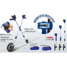 8" Thước đo khoảng cách dạng bánh xe loại lớn Shinwa 75422